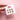 Wooden Heart Stud Earrings - Pinks Set of 3