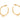 Martina Branch Hoop Earrings - Silver